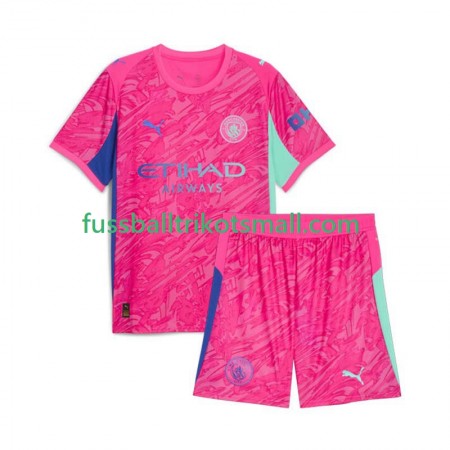 Fußballtrikots Manchester City Torwart Kinder 2025-2026 Kurzarm Auswärts-trikot kaufen